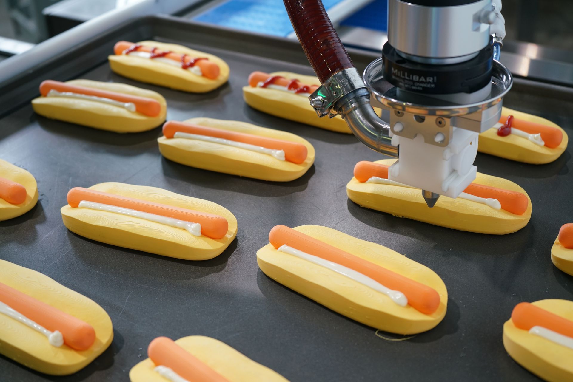 Videos of robotic food and bakery production